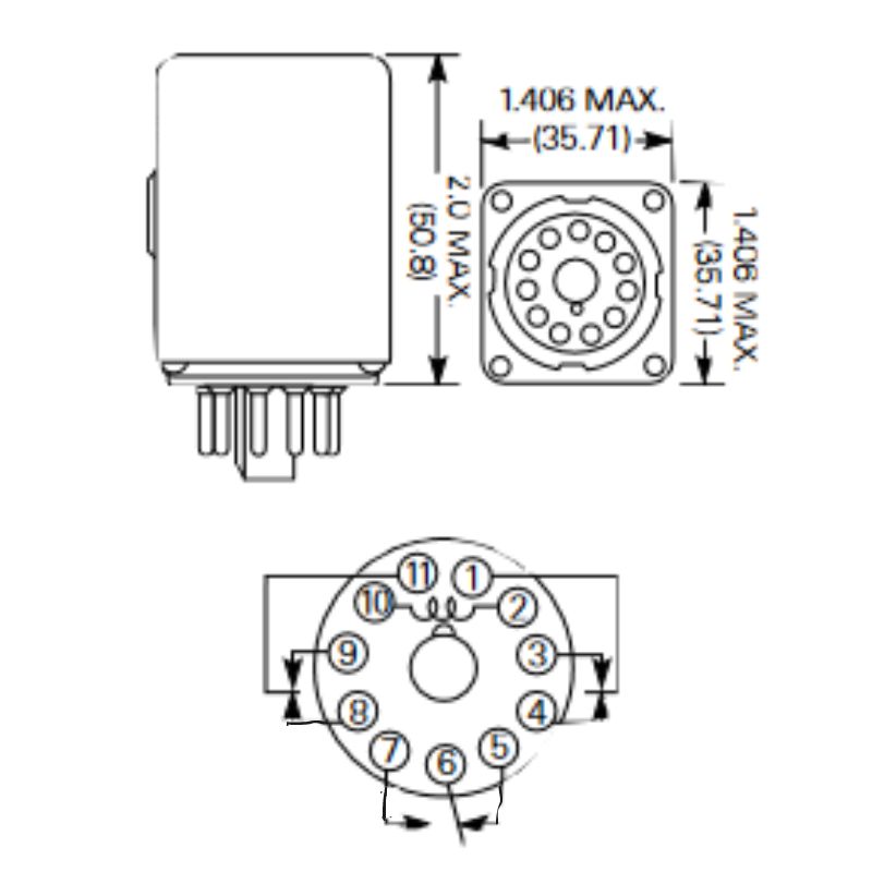 RELAY AC 110V 6234